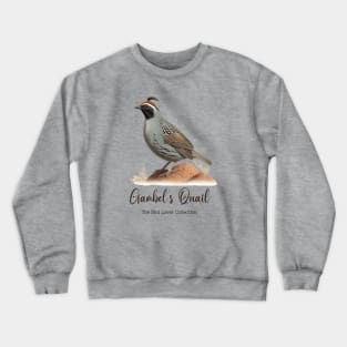 Gambel´s Quail - The Bird Lover Collection Crewneck Sweatshirt